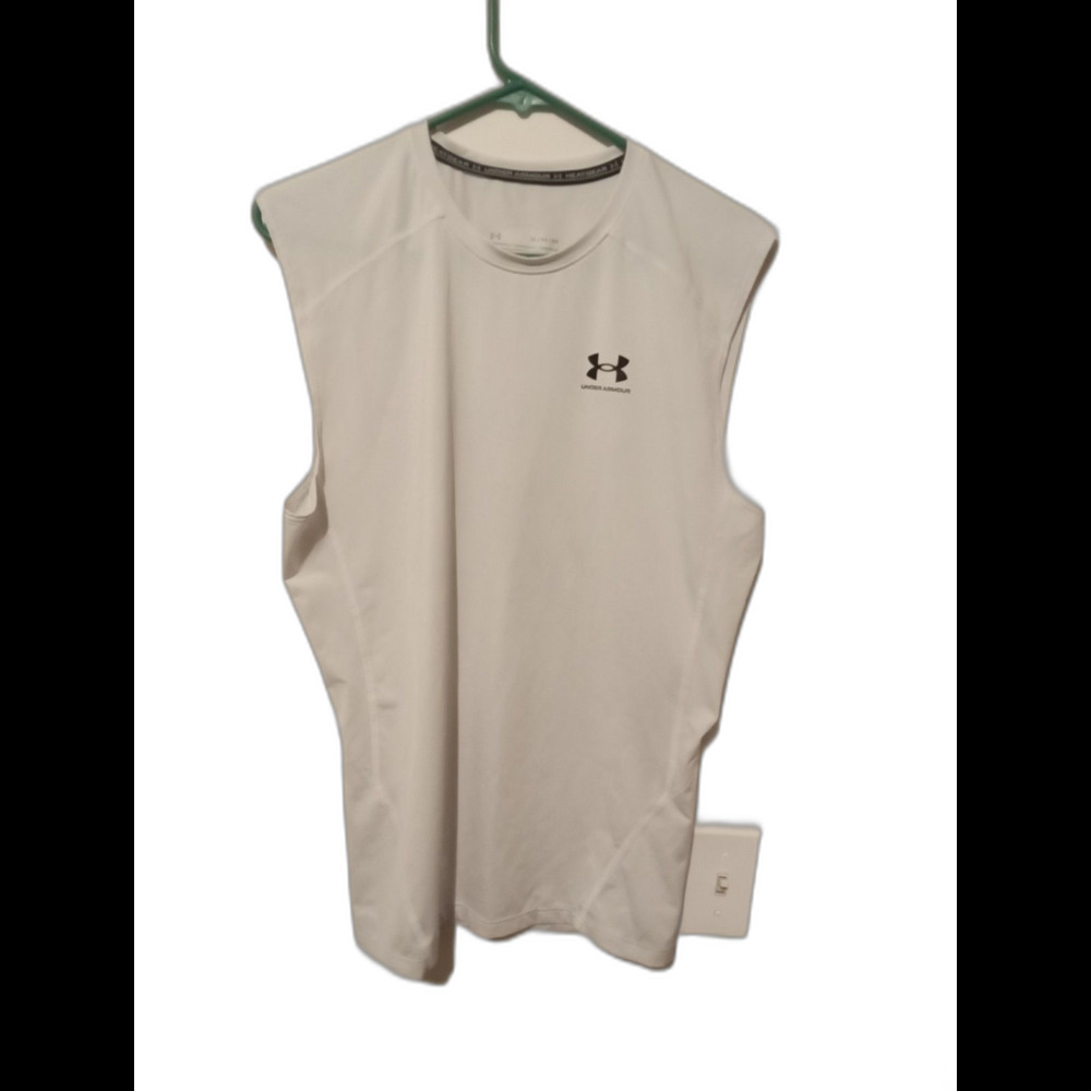 Under Armour White Sleeveless Size Size Xl